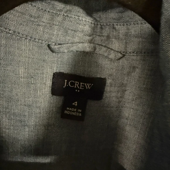 10 Items for $20: J. Crew Chambray Shirt Dress - Picture 2 of 3